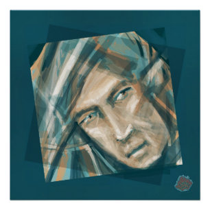 Poster Un Elfe Vert provocateur