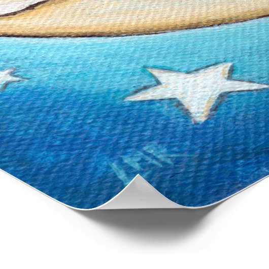 Poster Un Endroit Plus Sûr Pour Une Sieste En Chat (Coin)