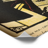 Poster Un enseignant réprimande son élève des crimes (Coin)