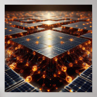 Un ensemble complexe d'orbes et de composants ambr