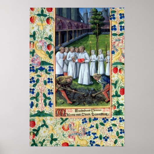 Poster Un enterrement (Devant)