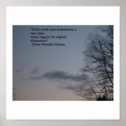 Poster Un esprit (Devant)