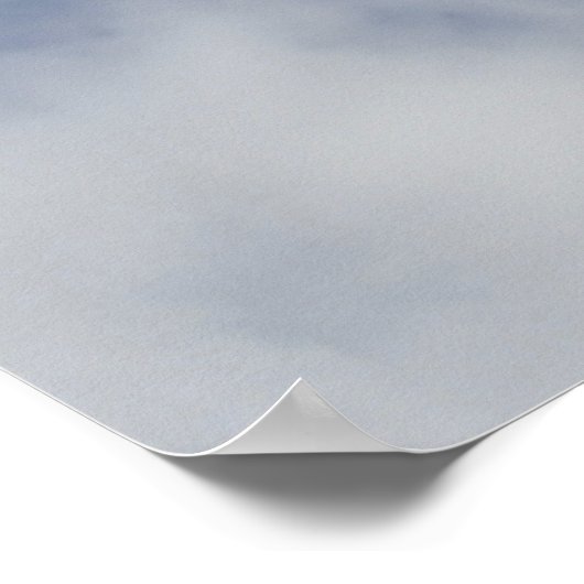 Poster Un esprit B-2 en vol (Coin)