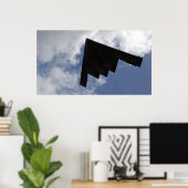 Poster Un esprit B-2 en vol (Bureau à domicile)