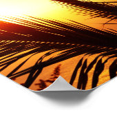 Poster Un esprit positif, des vibrations positives, une v (Coin)