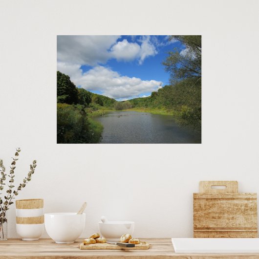 Poster Un étang (Cuisine)