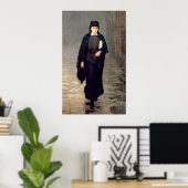 Poster Un étudiant, 1883 (Bureau à domicile)