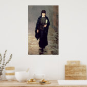 Poster Un étudiant, 1883 (Cuisine)