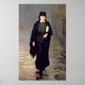 Poster Un étudiant, 1883 (Devant)