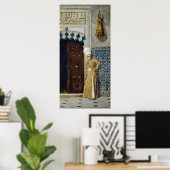 Poster Un eunuque devant la porte du harem (Bureau à domicile)