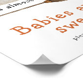 Poster Un fantôme mignon - Les bébés sont doux (Coin)