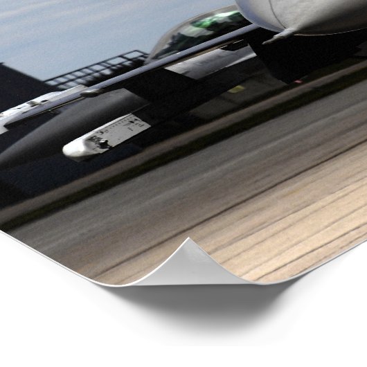 Poster Un Faucon de combat F-16 (Coin)