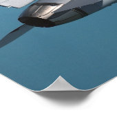 Poster Un Faucon de combat F-16 en vol (Coin)