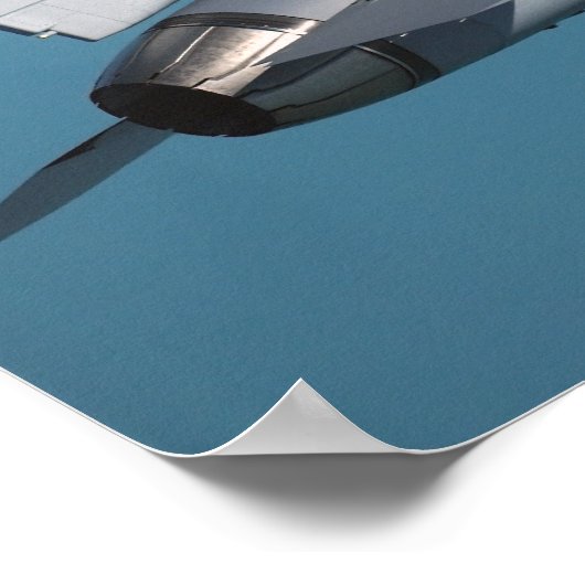 Poster Un Faucon de combat F-16 en vol (Coin)