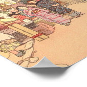 Poster Un festival de pays à Kono Hiroshi Yoshida (Coin)