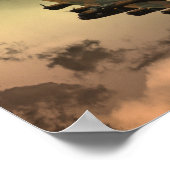 Poster Un Feu De Lancaster Dans Le Ciel (Coin)