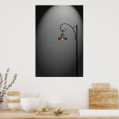 Poster Un feu de rue solitaire (Cuisine)