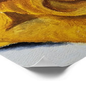 Poster Un foulard jaune (Coin)