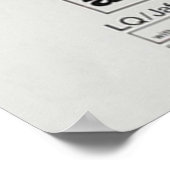 Poster Un garçon et son chien Vintage 1975 (Coin)