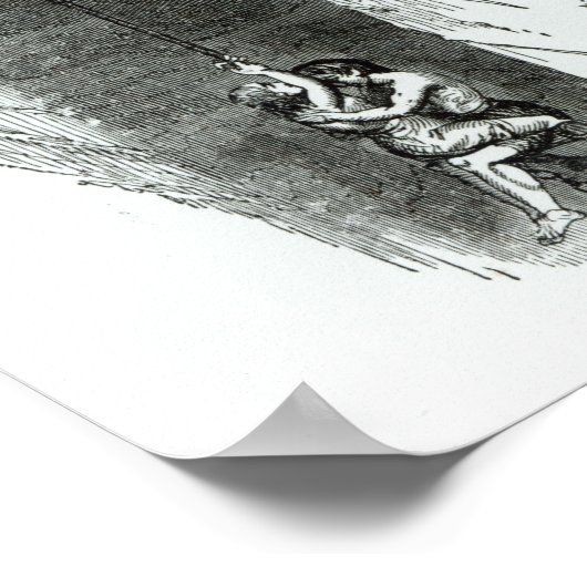 Poster Un garçon et une fille en train d'être enlevé dans (Coin)