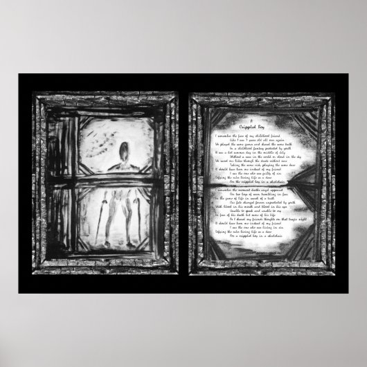 Poster Un garçon paralysé (Devant)