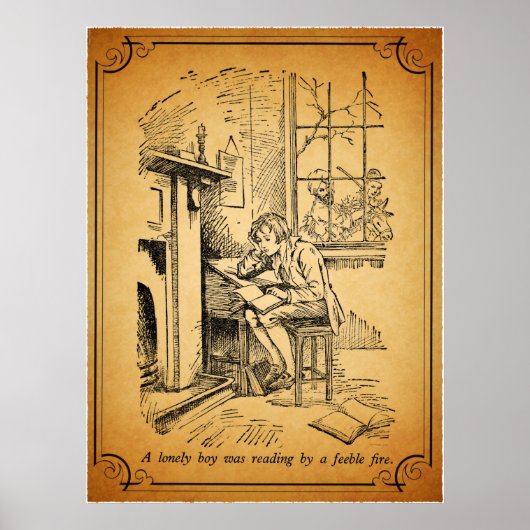 Poster Un garçon solitaire (Devant)