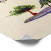 Poster Un géant et un monstre ailé (Coin)