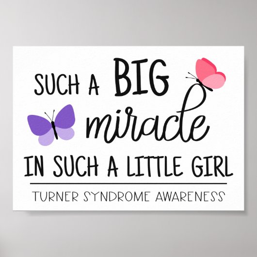 Poster Un grand miracle de la conscience du syndrome de T (Devant)