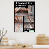 Poster Un grenier désorienté peut ruiner une relation par (Cuisine)