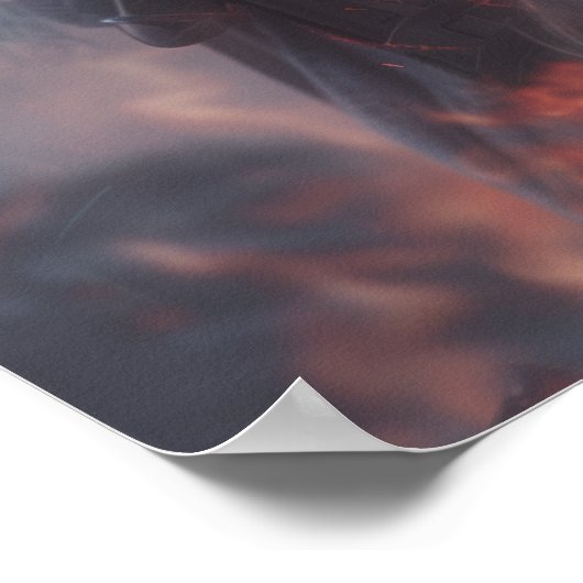 Poster UN guerrier (Coin)