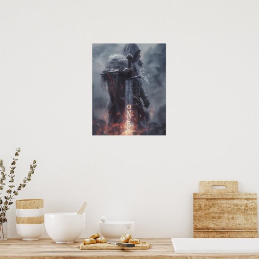 Poster UN guerrier (Cuisine)