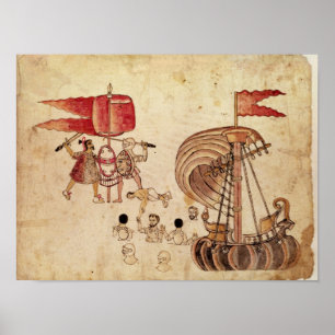 Poster Un guerrier tlaxcalan