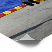 Poster Un hélicoptère CH-46E Sea Knight (Coin)