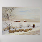 Poster Un hiver difficile (Devant)