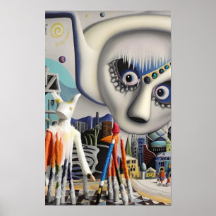 Poster Un hiver Merveilleux Diorama-Land Ken Gage