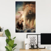 Poster Un hommage à nos soldats tombés (Bureau à domicile)