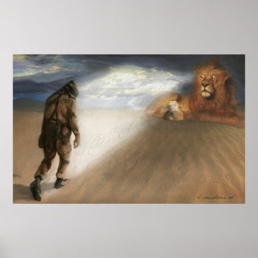 Poster Un hommage à nos soldats tombés (Devant)