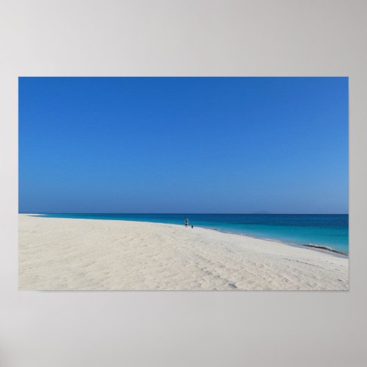 Poster Un homme et son monstre de jouets (Devant)