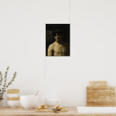 Poster Un homme porte des lauriers (Cuisine)