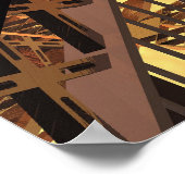 Poster Un homme sur un pont (Coin)