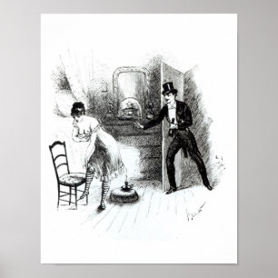Poster Un homme visite une prostituée