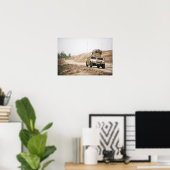 Poster Un Humvee assure la sécurité (Bureau à domicile)