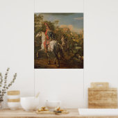 Poster Un Hussar à cheval, 1773 (Cuisine)