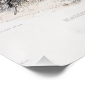 Poster Un Indien Pieds-Noirs à cheval. (Coin)