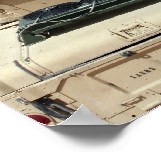 Poster Un instructeur regarde comme un soldat de l'armée  (Coin)