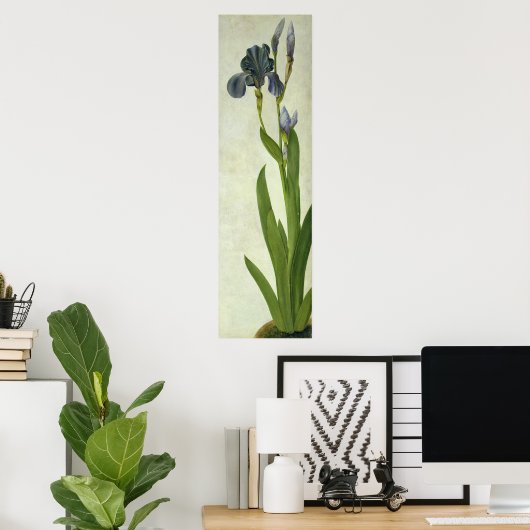 Poster Un Iris (Bureau à domicile)