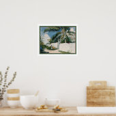 Poster "Un jardin à Nassau" 1885 par Winslow Homer (Cuisine)