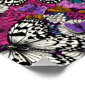 Poster Un jardin coloré II (Coin)