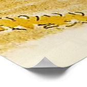 Poster Un jardin de cochons de Guinée par Beatrix Potter (Coin)