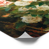 Poster Un jardin de roses (1902) (Coin)